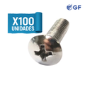 TORNILLO CABEZA LENTEJA ESTRIA 5X16 (X 100) GF