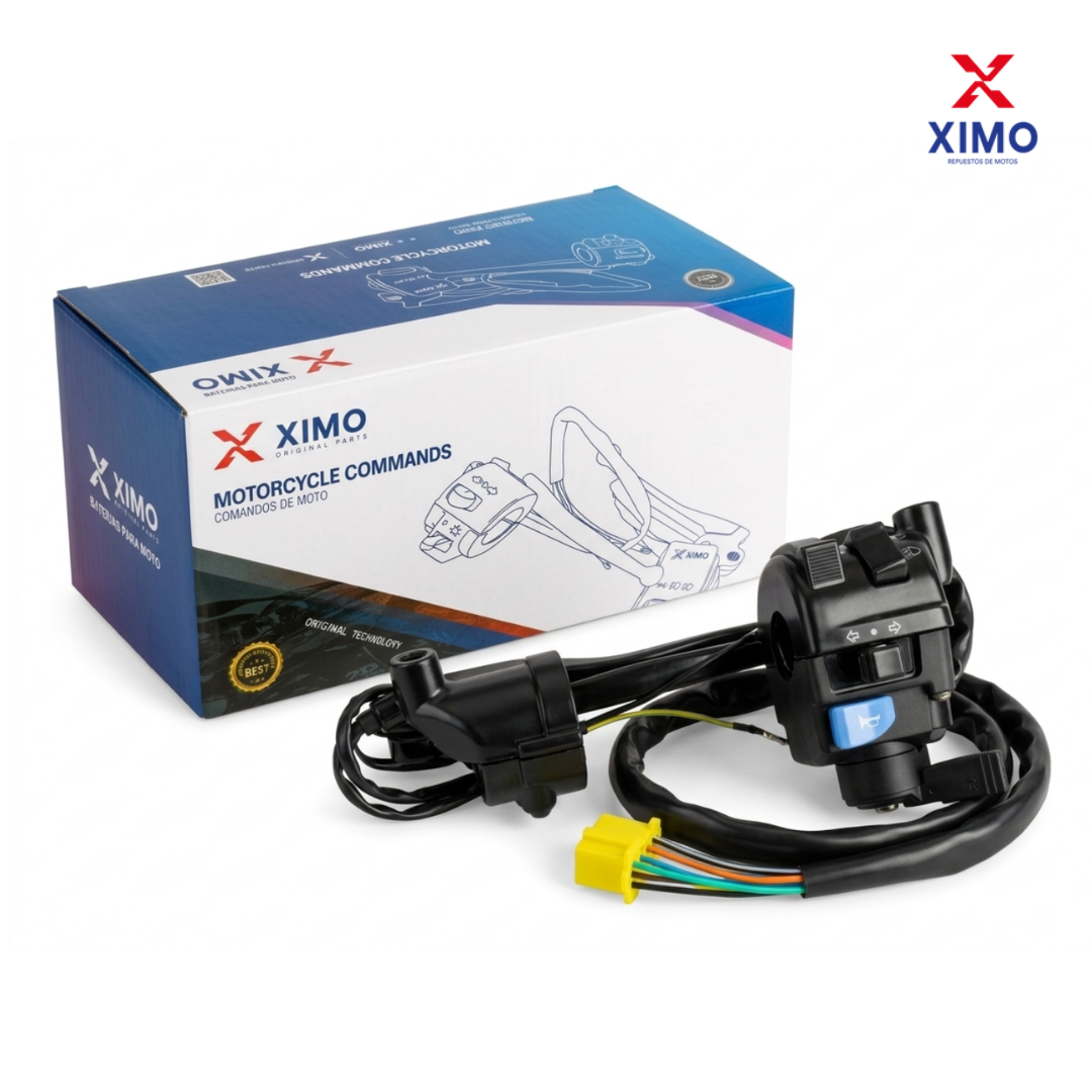 COMANDO IZQ Y DER TVS SPORT100 XIMO