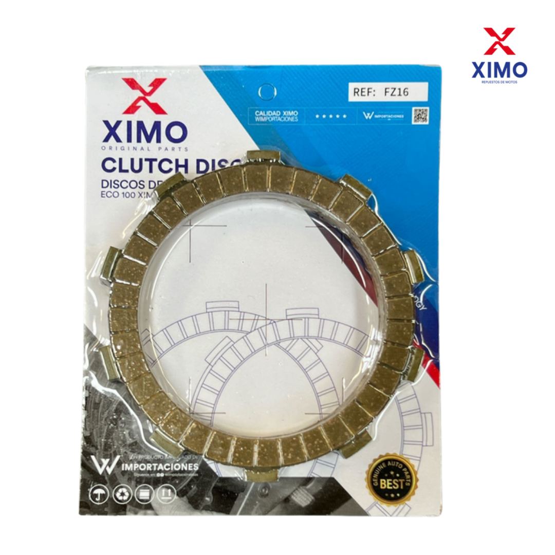 DISCOS DE CLUTCH FZ 16 XIMO