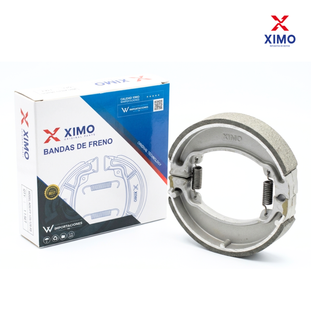 BANDAS DE FRENO AGILITY 125/125 RS XIMO