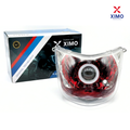 FAROLA BOXER CT CON BOMBILLO LED (ROJO) + 4 DIRECCIONAL LED XIMO