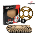 KIT ARRASTRE ACERADO PULSAR 160MN 45T-14T 428H-138L STRONGK