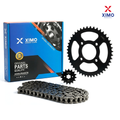 KIT ARRASTRE NEGRO DISCOVER135/PULSAR135 42T-14T 428H-132L XIMO