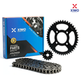 KIT ARRASTRE NEGRO GN 125 42T-14T 428H-124L XIMO