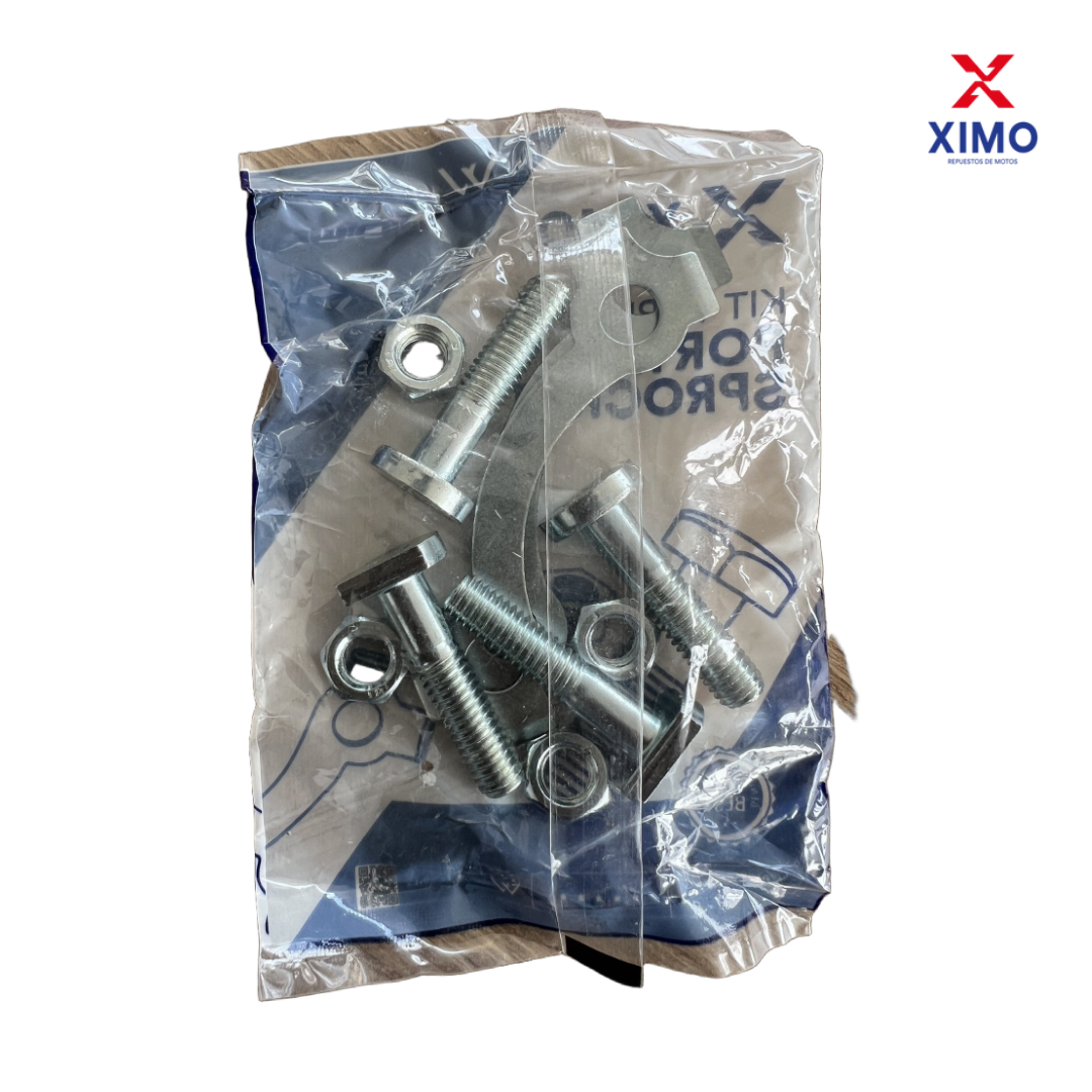KIT TORNILLOS SPROCKET GN 125 XIMO