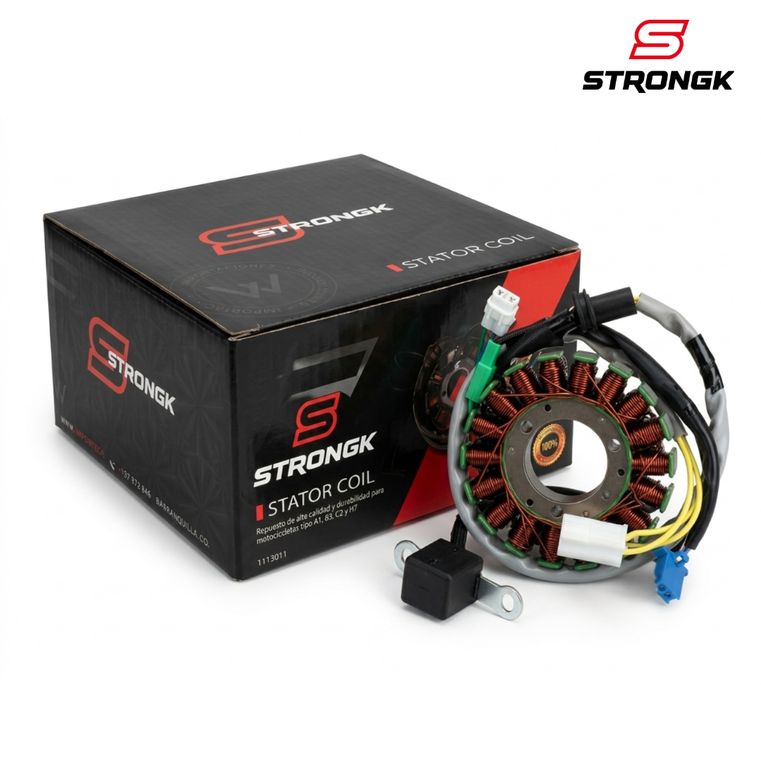 PLATO BOBINA BAJAJ TORITO 205 STRONGK