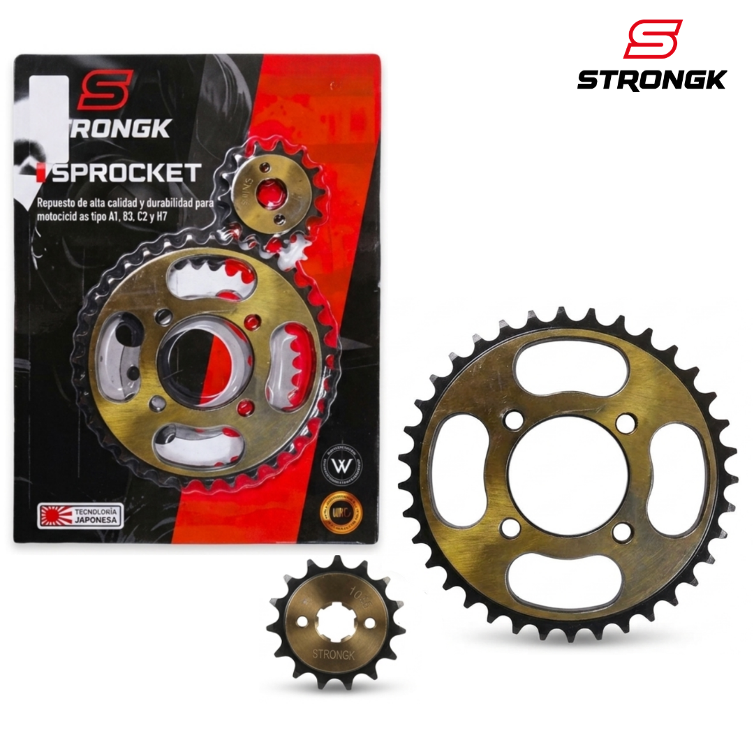 PLATO PIÑON ACERADO AX4 35T-14T STRONGK