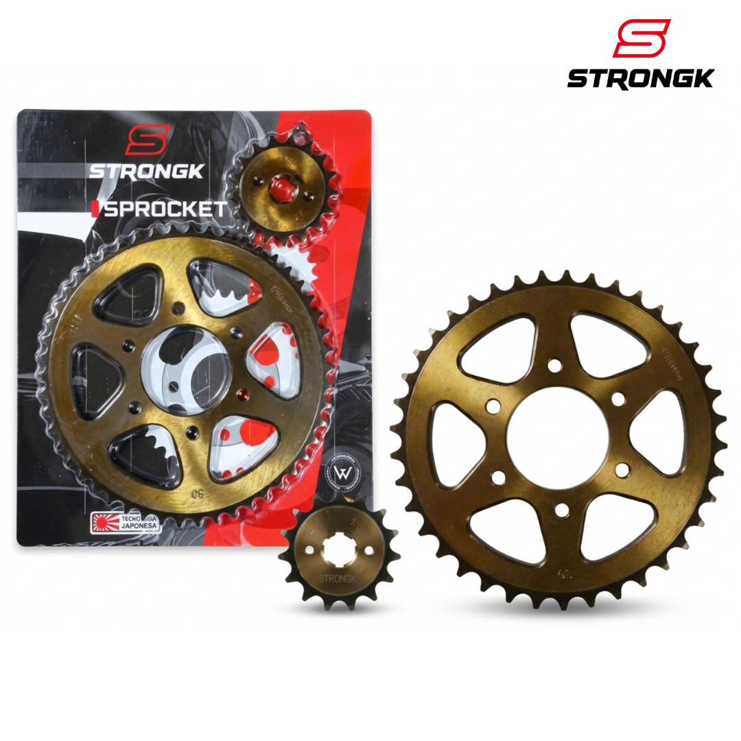 PLATO PIÑON ACERADO DR 150 50T-17T 6H STRONGK