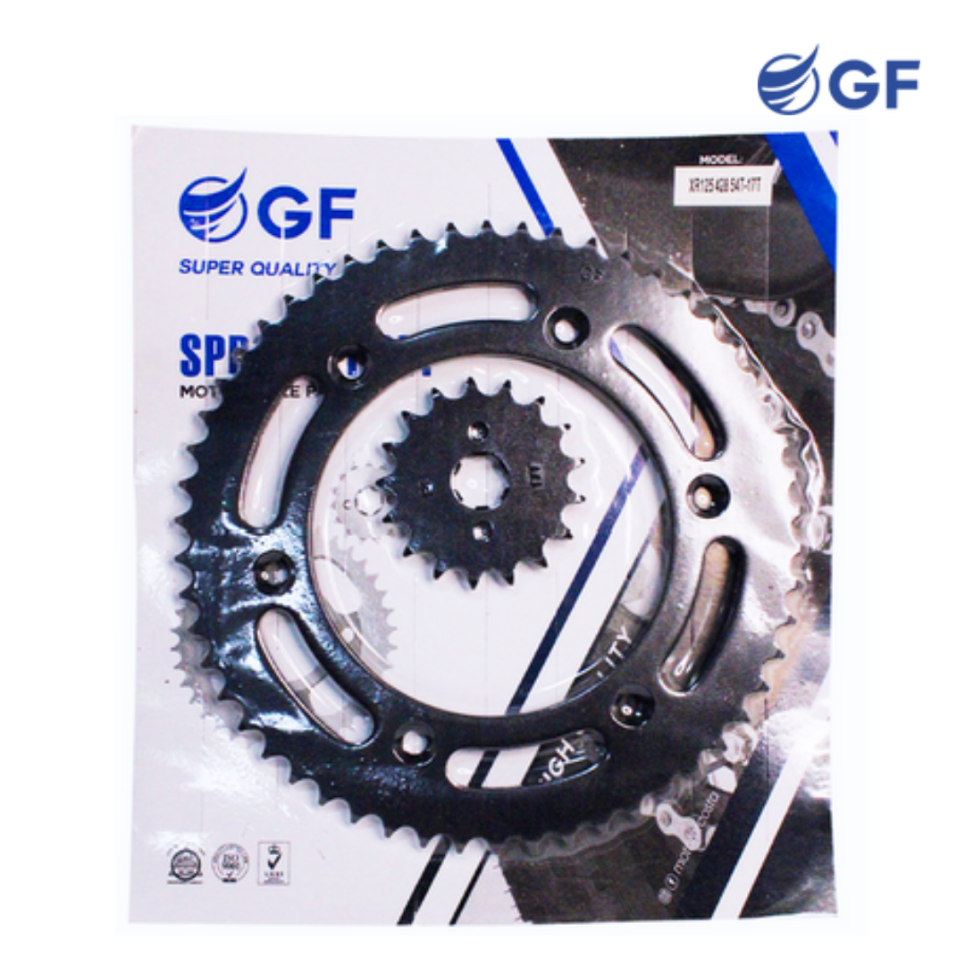 PLATO PIÑON NEGRO 1045 XR125 54T-17T GF